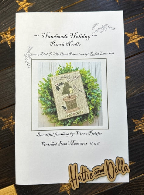 Punch Needle Pattern: Handmade Holiday