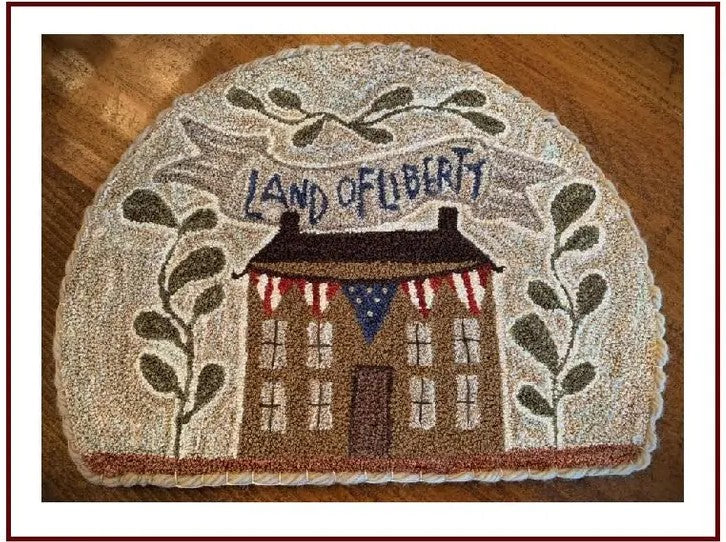 Punch Needle Pattern: Land of Liberty