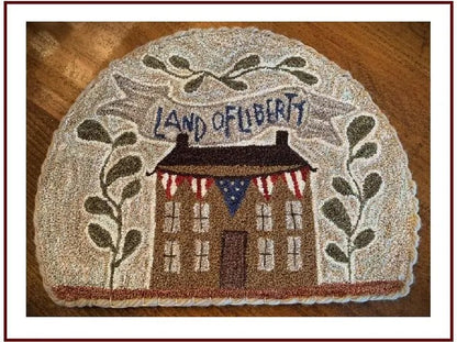 Punch Needle Pattern: Land of Liberty