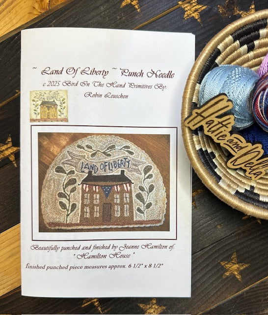 Punch Needle Pattern: Land of Liberty