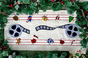 Lets All Go to the Movies  Printed Pattern
