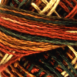 Valdani 3 Strand-Floss Variegated: M29 - Countryside