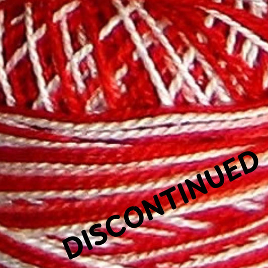 Valdani Perlé Cotton Variegated: M41 - Santa Claus DISCONTINUED