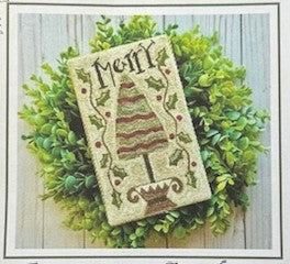 Punch Needle Pattern: Merry Tree