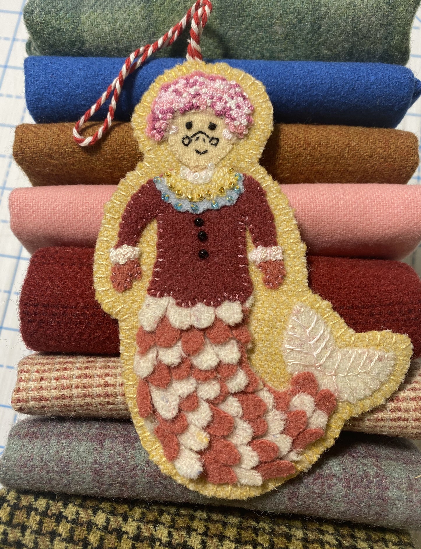 Christmas by the Sea: All 8 Wool Kits/Printed Patterns