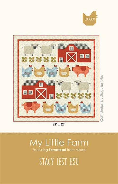 My Little Farm Quilt Pattern 62 x 62"