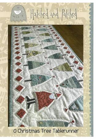 O Christmas Tree Table Runner - by Hatched & Patched