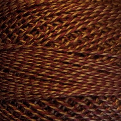 Valdani Perlé Cotton Variegated: PT21 Fox Tail - Twisted Tweed by J. Paton *NEW