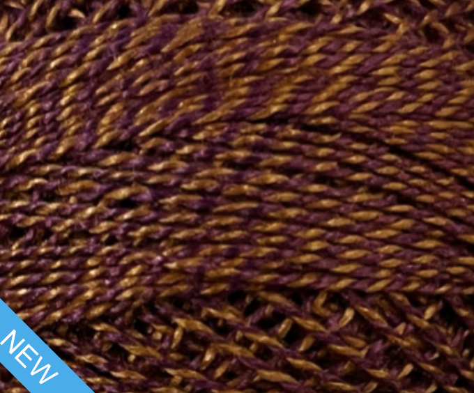 Valdani Perlé Cotton Variegated: PT32 - Prickly Plum - Twisted Tweed by J. Paton *NEW