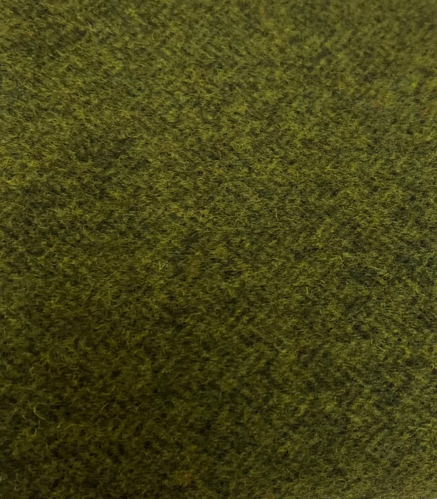 100% Wool Fabric - Putting Green