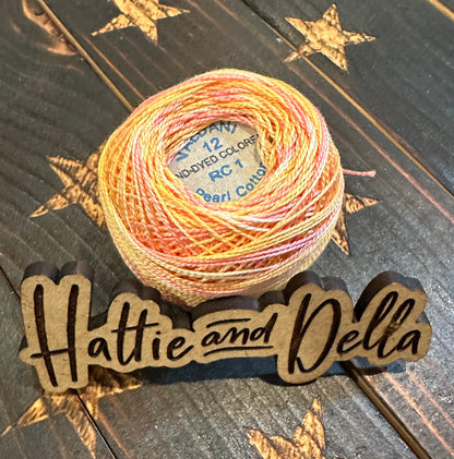 Valdani Perlé Cotton Variegated: RC1