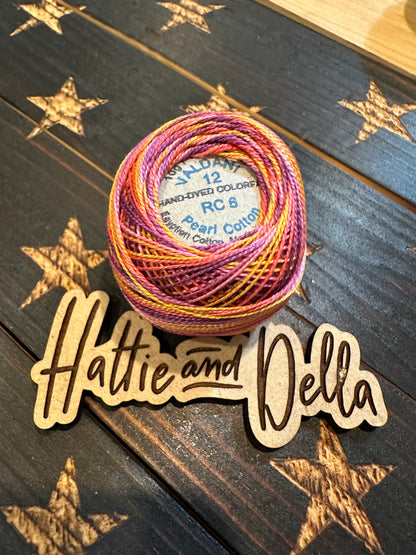 Valdani Perlé Cotton Variegated: RC6