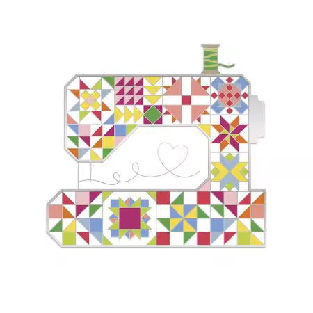 Needle Minder: Riley Blake Designs Sewing Machine