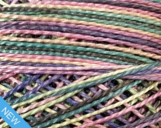 Valdani Perlé Cotton Variegated: S301 Color Rhapsody ***NEW