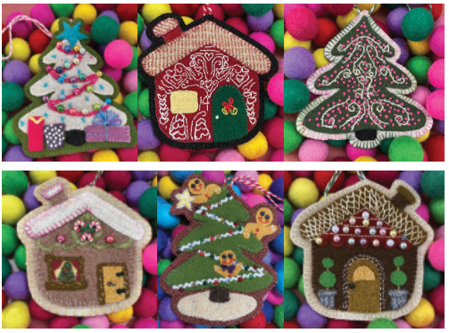 SPP - All 6 Wool Kits/Printed Patterns - Sugar Plum Parish