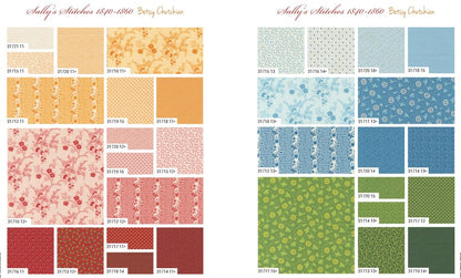 Sallys Stitches - Moda Precuts - Jelly Roll® 2.5" x 44"