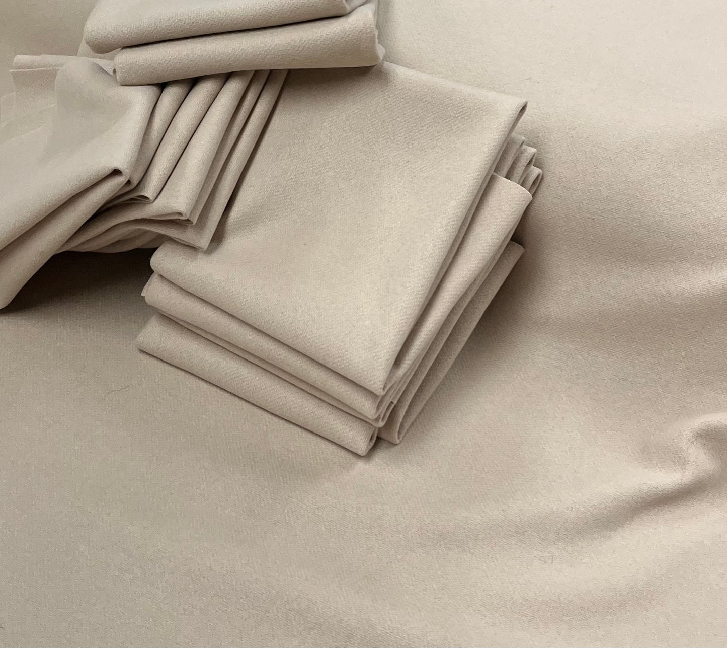 100% Wool Fabric - Sand Dune