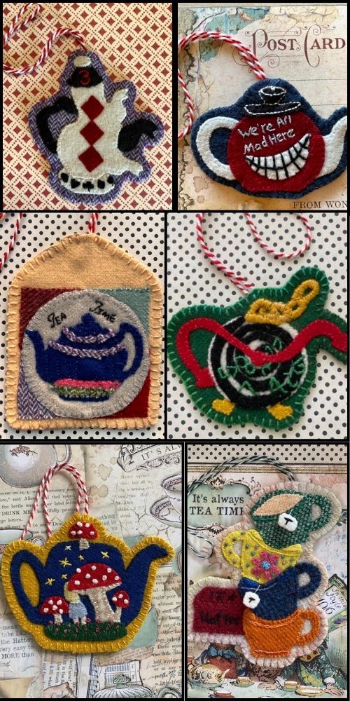 VMUC- All 6 Wool Kits/Printed Patterns-VERY MERRY UNCHRISTMAS