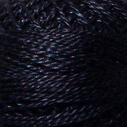 Valdani Perlé Cotton Solid: 1072 - Vibrant Navy - Hattie & Della