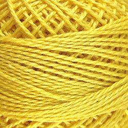 Valdani Perlé Cotton Solid: 11 - Sunflower - Hattie & Della