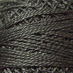 Valdani Perlé Cotton Solid: 126 - Deep Gray - Hattie & Della