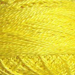 Valdani Perlé Cotton Solid: 1308 - Easter Yellow - Hattie & Della