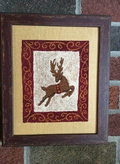 Punch Needle Pattern - Prancer by Old Tattered Flag