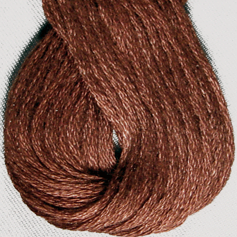 Valdani 6 Strand Embroidery Floss: 1642 - Red Brown - Hattie & Della