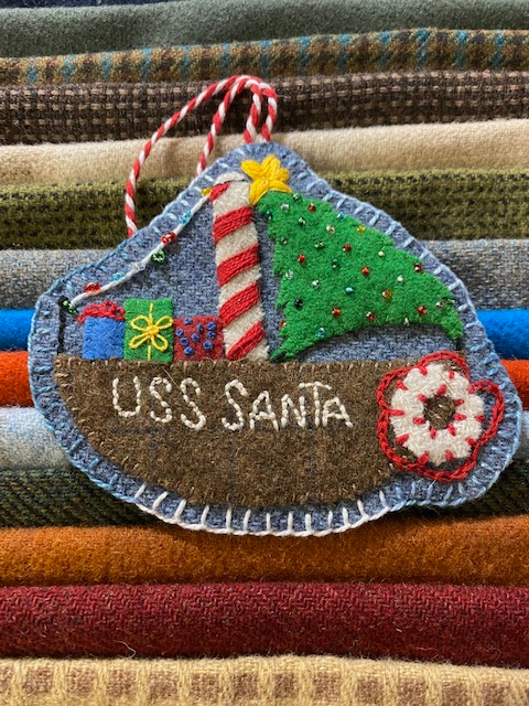 Christmas by the Sea: All 6 Wool Kits/Printed Patterns