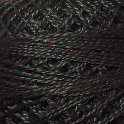 Valdani Perlé Cotton Solid: 2 - Charcoal - Hattie & Della