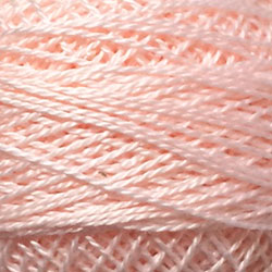 Valdani Perlé Cotton Solid: 44 - Light Rose - Hattie & Della