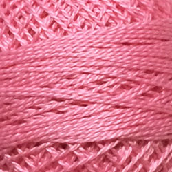 Valdani Perlé Cotton Solid: 48 - Baby Pink Medium - Hattie & Della