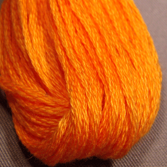 Valdani 6 Strand Embroidery Floss:65 - Orange Red - Hattie & Della