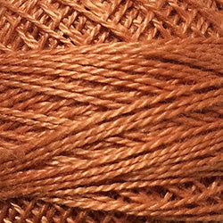 Valdani Perlé Cotton Solid: 68 - Golden Rust - Hattie & Della