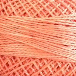 Valdani Perlé Cotton Solid: 71 - Peach Rose - Hattie & Della