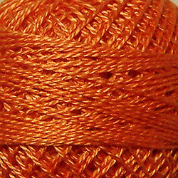 Valdani Perlé Cotton: 72 - Peach Orange - Hattie & Della