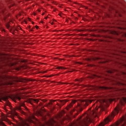 Valdani Perlé Cotton: 76 - Red Dyed - Hattie & Della