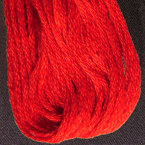 Valdani 6 Strand Embroidery Floss: 76 - Christmas Red - Hattie & Della