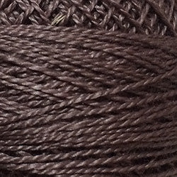 Valdani Perlé Cotton Solid: 8103 - Withered Mulberry Dark - Hattie & Della
