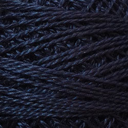 Valdani Perlé Cotton Solid: 873 - Dusty Blue - Dark - Hattie & Della