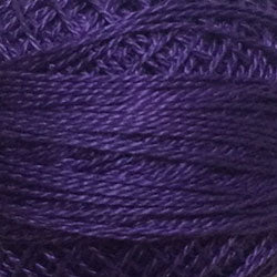 Valdani Perlé Cotton Solid: 87 - Rich Purple - Hattie & Della