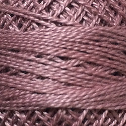 Valdani Perlé Cotton Solid: 882 - Distant Mauve - Med. - Hattie & Della