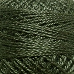 Valdani Perlé Cotton Solid: 892 - Juniper-Med. - Hattie & Della