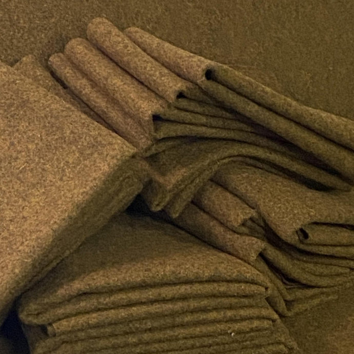 100% Wool Fabric - Army Blanket