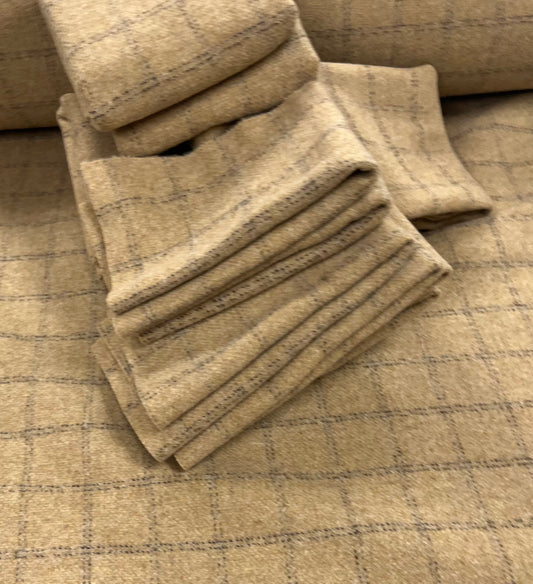 100% Wool Fabric - Bamboo
