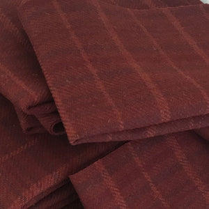 100% Wool Fabric - Betta Red