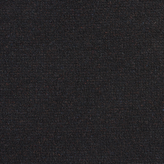 100% Wool Fabric - Black Inky Tweed