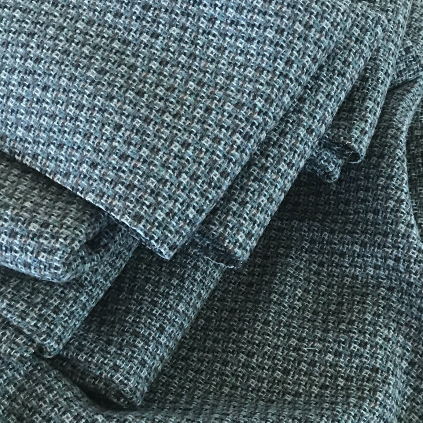 100% Wool Fabric - Blue Bayou
