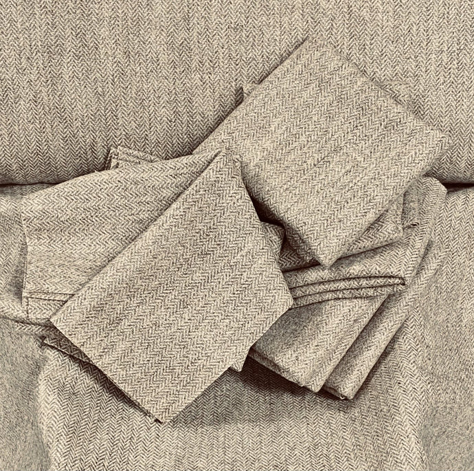 100% Wool Fabric - Chowder
