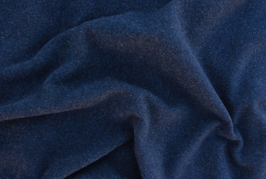 100% Wool Fabric - Deep Blue Sea